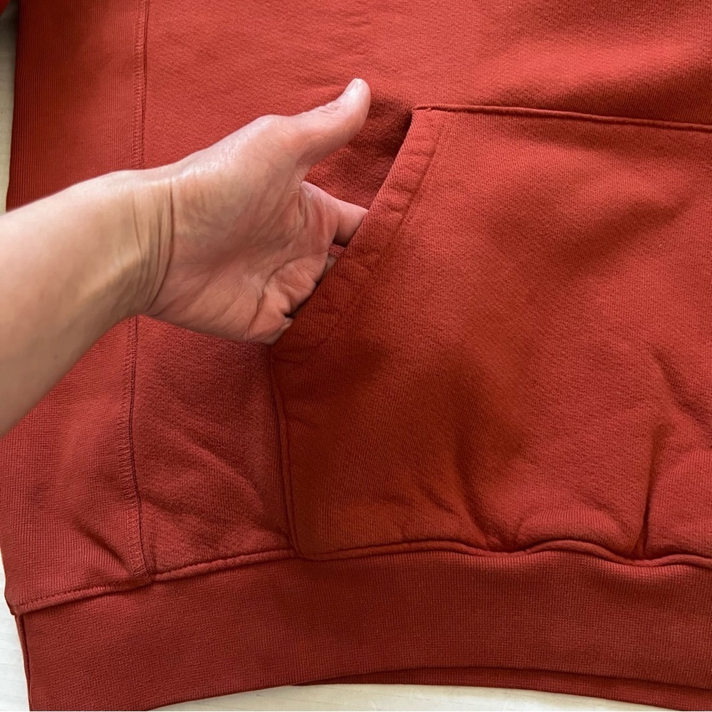 New Eric Emanuel EE Basic Hoodie Pullover Rust Or… - image 7